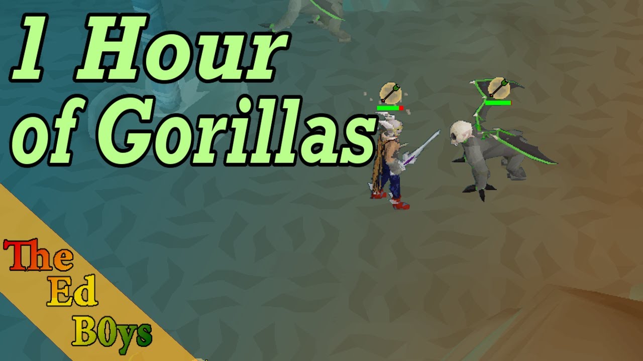 OSRS 1 Hour of Demonic Gorillas | Live Gorillas Example Kills