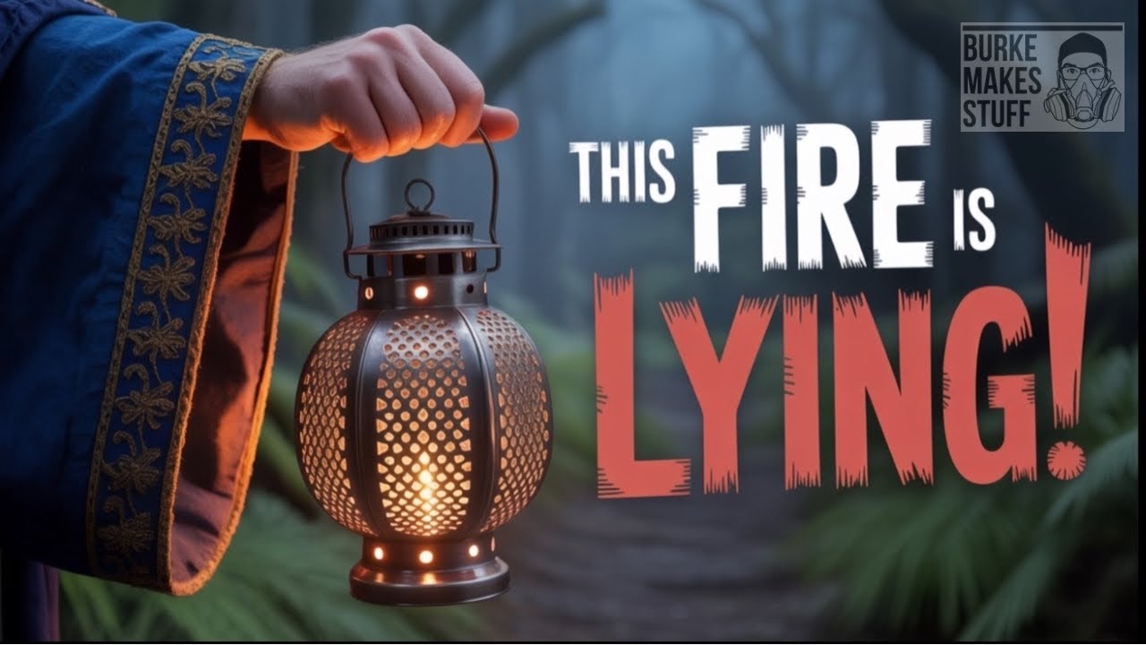 Battery operated Fire Effect (Flame Bulb Mod!) cosplay LARP approved!