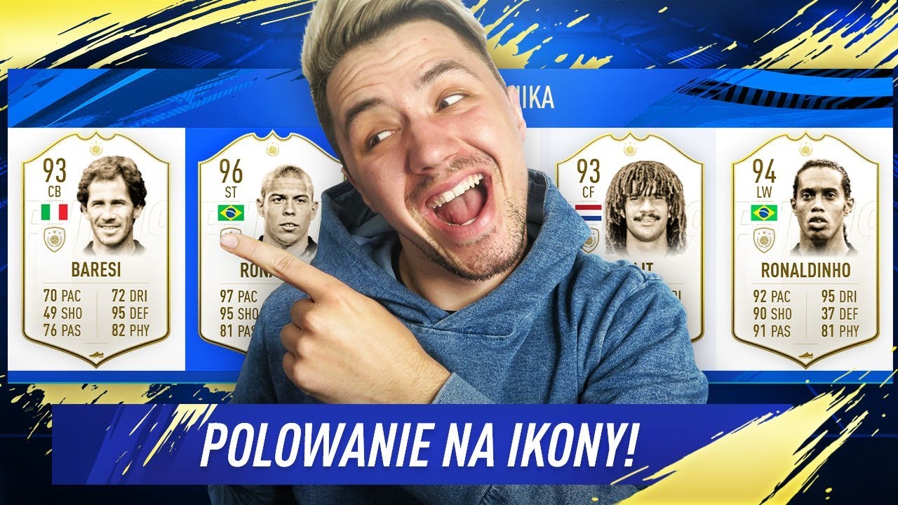 Polowanie na IKONY w DRAFCIE! @ FIFA 19 / DEV