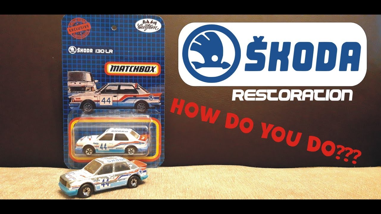 Badboy Custom S01E09 Old Matchbox Skoda 130 restoration.How do you do? DIY. Skoda felújítás. ENG SUB