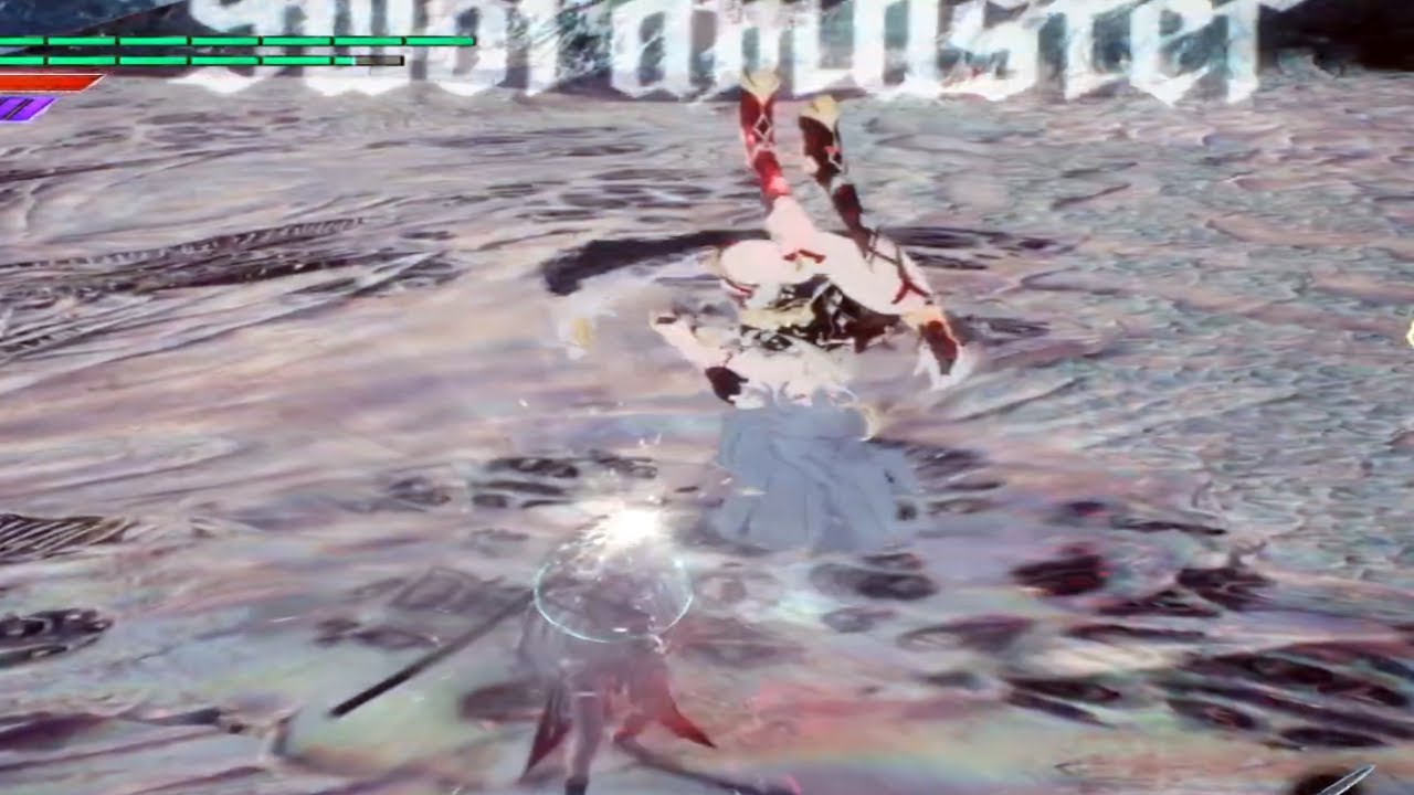 Lucia Crimson Weave Bossfight but in DMC5