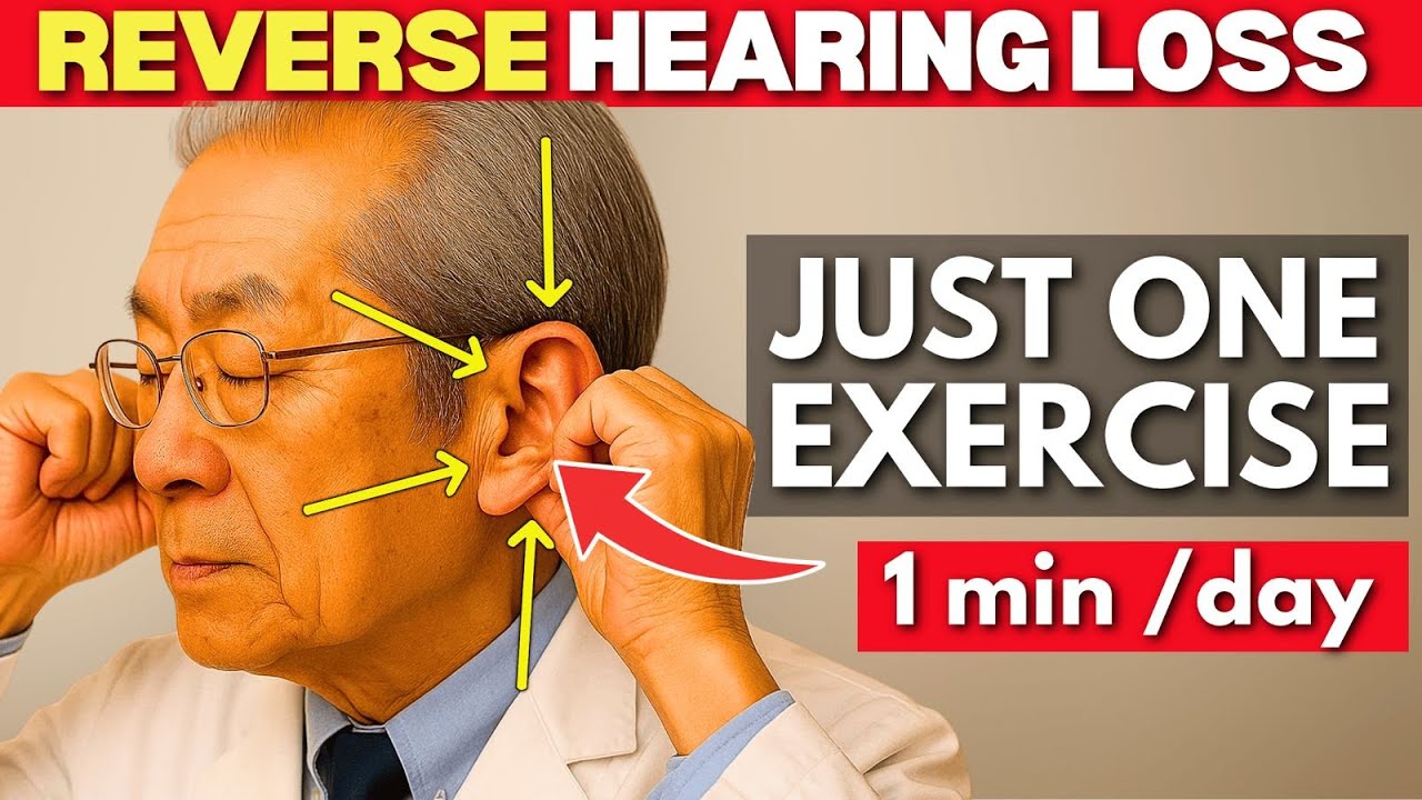 Japan's Oldest Doctor: The 5-Minute Exercise Every Senior Needs to Reverse Hearing Loss