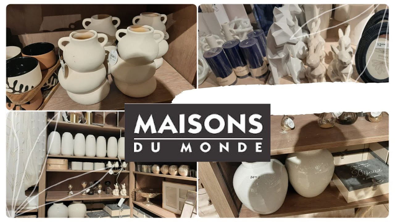 MAISONS DU MONDE ARRIVAGE 21-12-2022 D&Eacute;CORATION D'INT&Eacute;RIEUR
