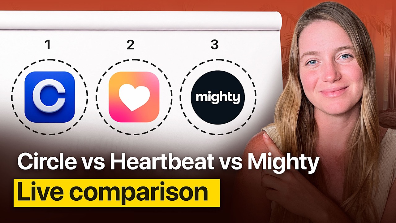Compare Building a Community in Circle, Heartbeat, and Mighty Networks: A Live Example