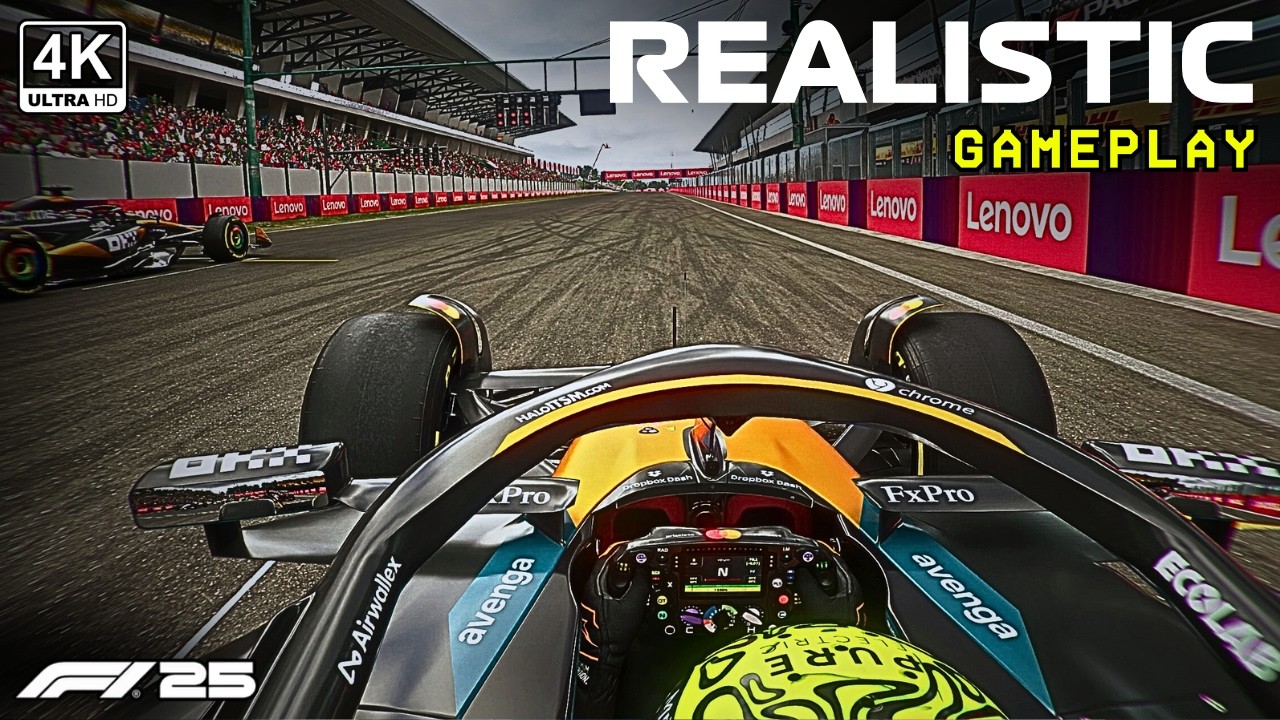 Lando Norris Ultra Realistic Gameplay Hungarian GP 2025