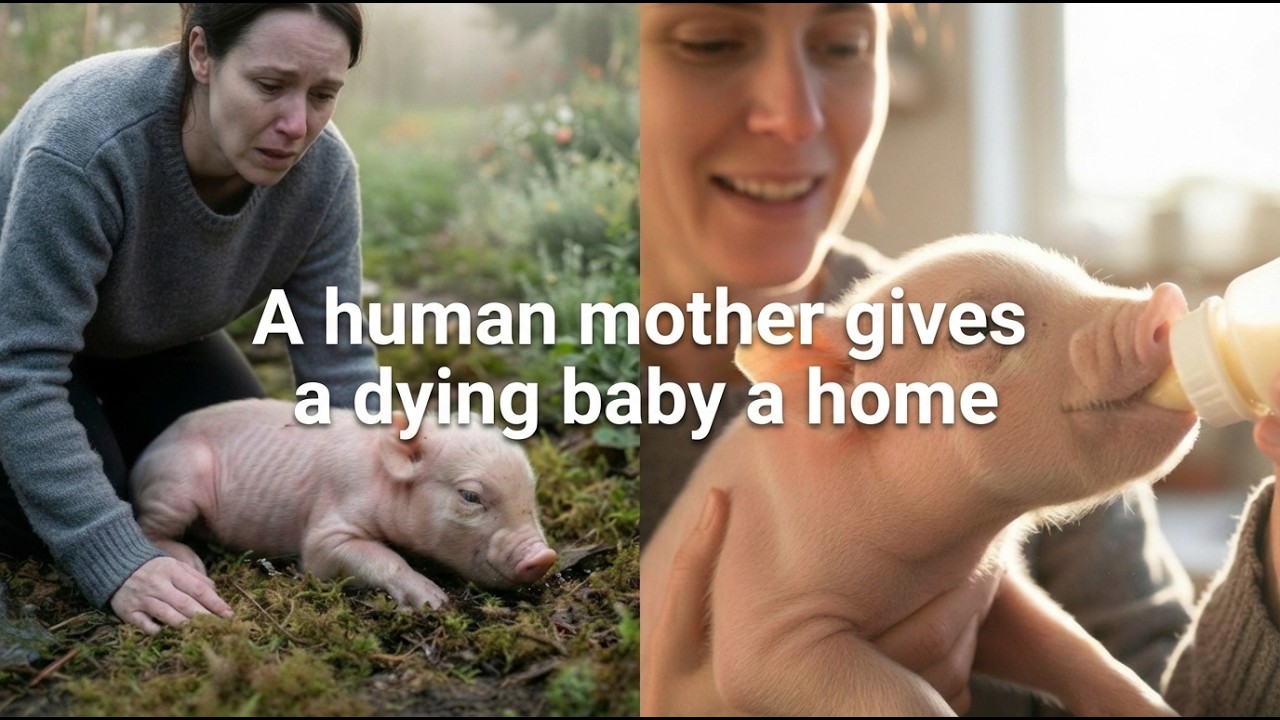 Wild Boar Mother Carried Her Dying Baby to a Human. 6 Months Later...