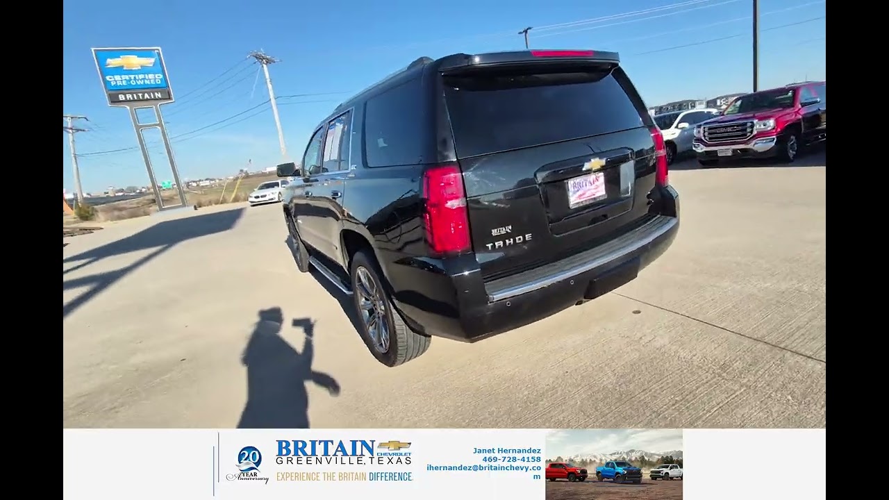 2016 Chevy Tahoe LTZ