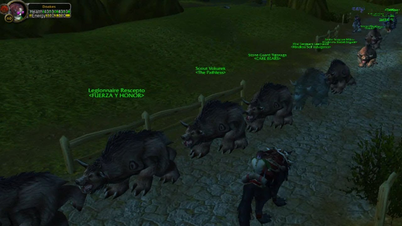 The Dancing Bear Circus visits Stormwind