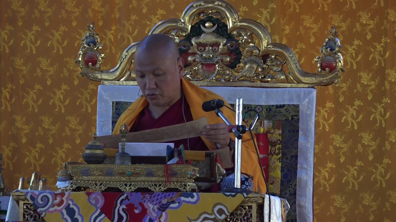 12 ཀུན་བཟང་བླ་མའི་ཞལ་ལུང་ H.E. Sangye Nyenpa Rinpoche སངས་རྒྱས་མཉན་པ་རིན་པོ་ཆེ་
