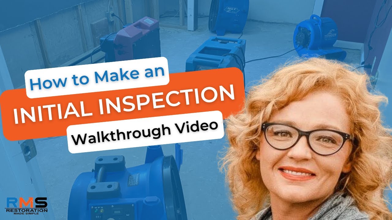 Streamlining Water Damage Restoration: The Power of the Initial Inspection Video