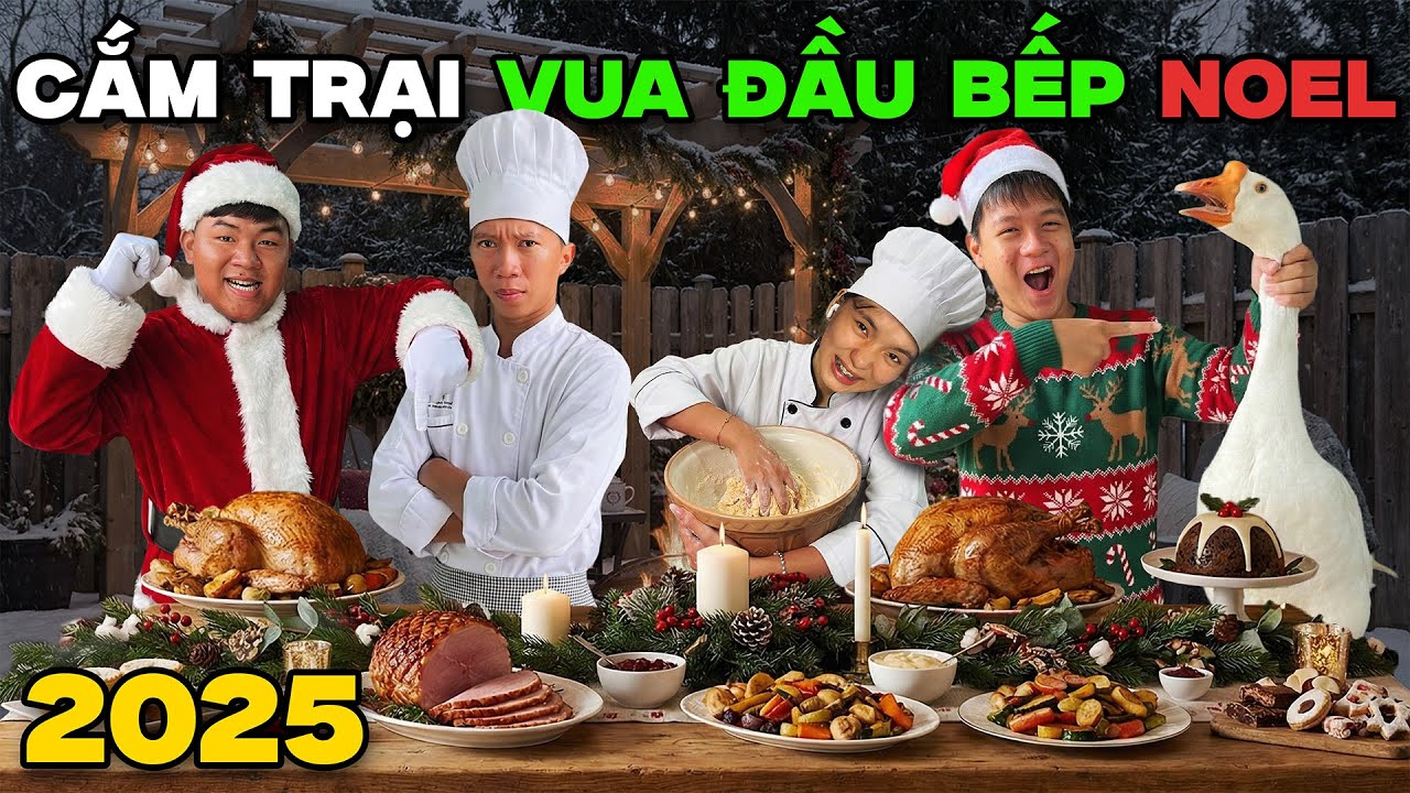 24h Cắm Trại Vua Đầu Bếp Giáng Sinh Noel 2025