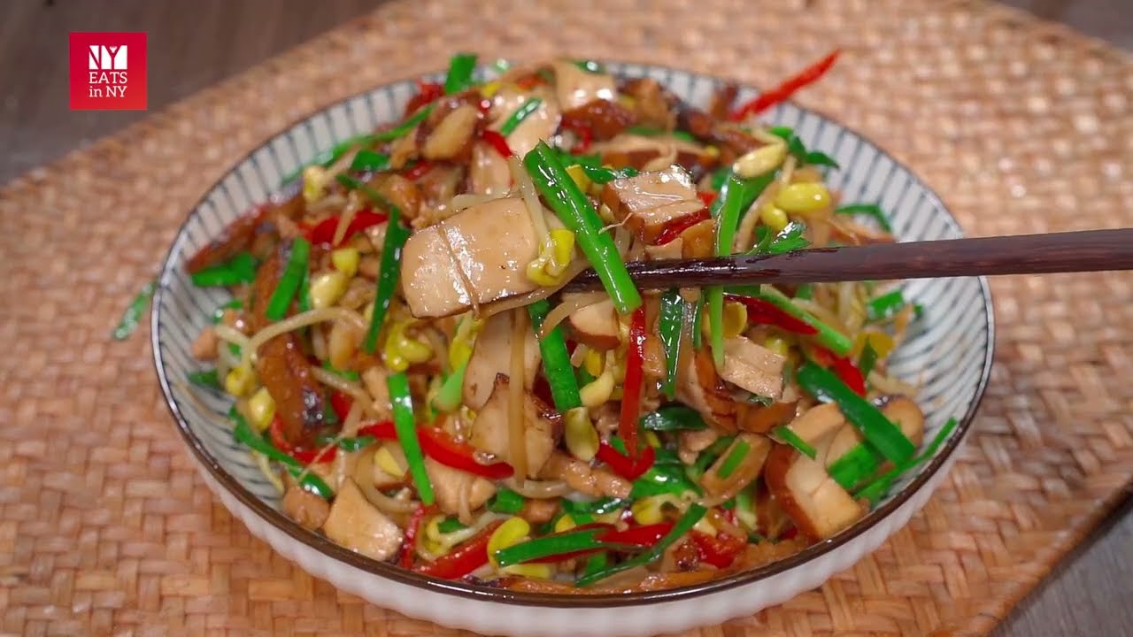 Simple bean sprouts & Tofu Slices Recipe