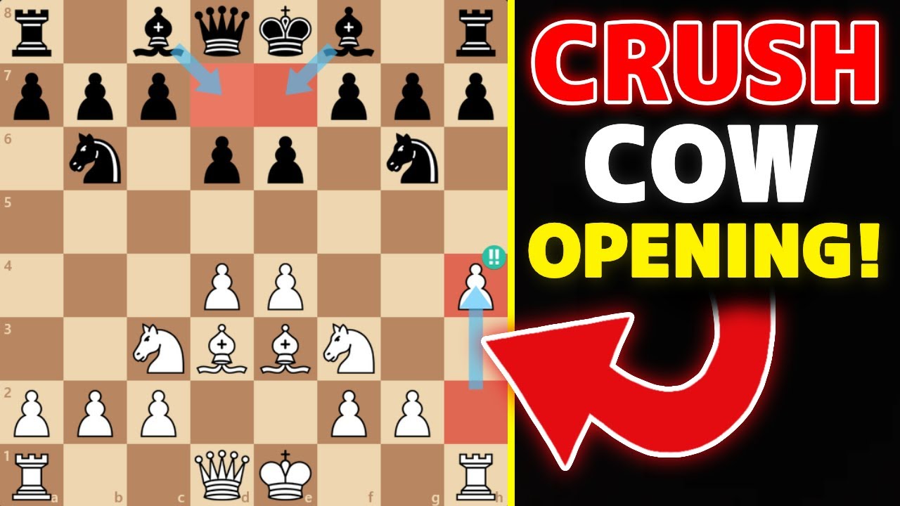 CRUSH Anna Cramling's Cow Opening (Attack Like Alpha Zero!)