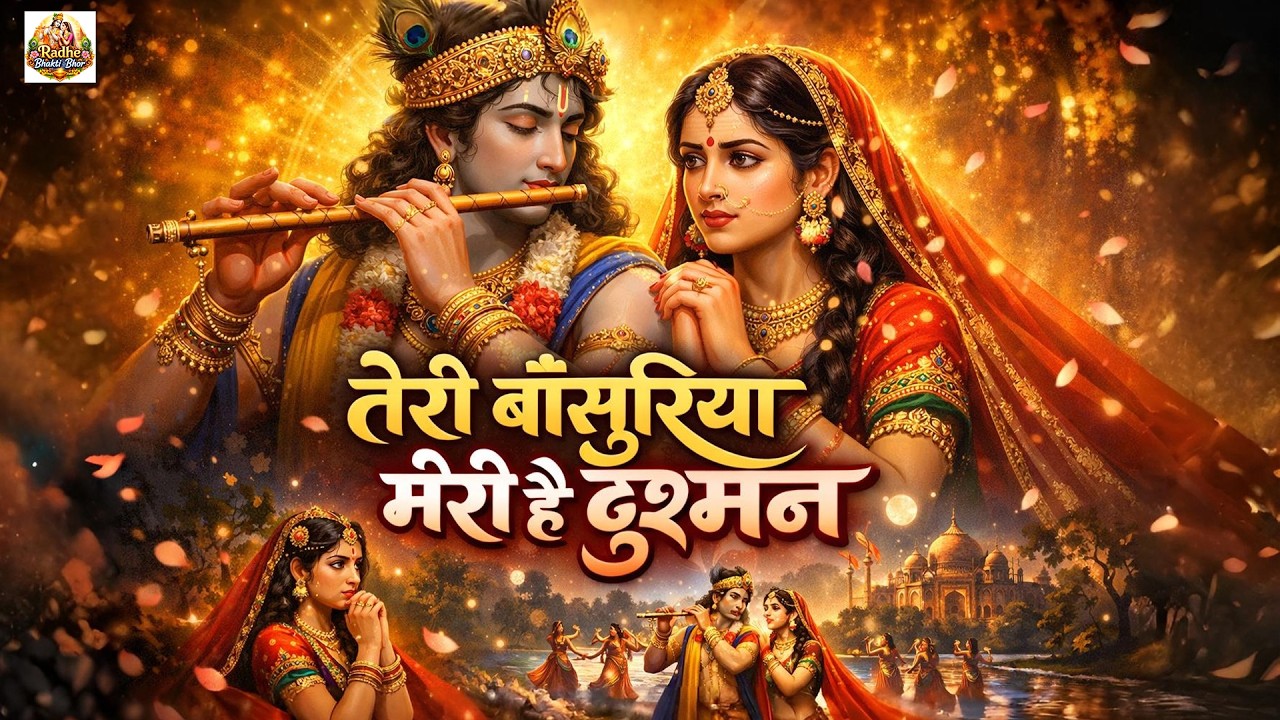 New Lofi Bhajan | New Radha Krishna Bhajan | Teri Basuria Meri Hai Dushman | Lofi Song