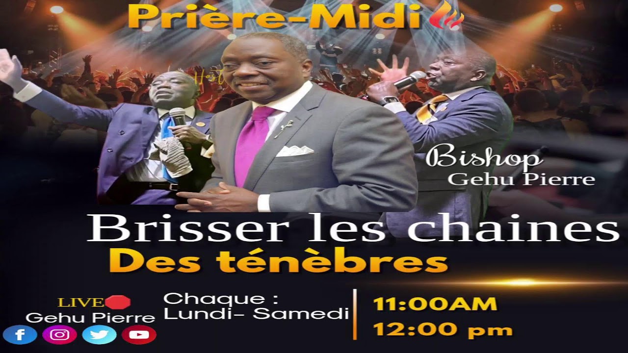 Briser les chaines des tenebres  BISHOP GEHU PIERRE