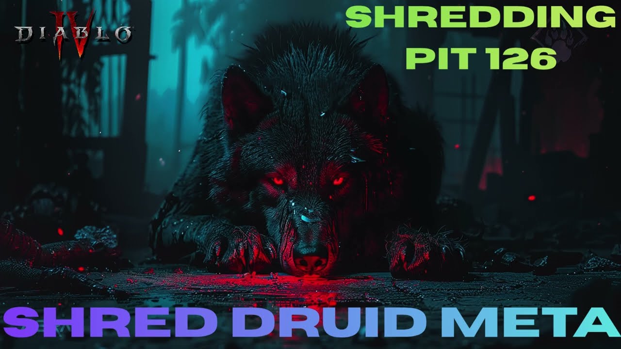 The ULTIMATE META Shred Druid Build! DESTROYED Pit 126 &ndash; Diablo 4 Season 10! Build Update!
