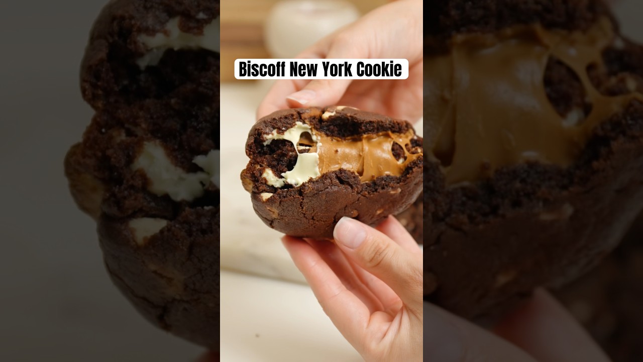 The BEST Biscoff NYC Cookie Recipe