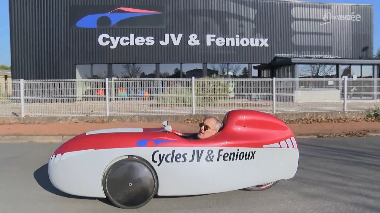 Insolite : il conçoit et commercialise des vélomobiles