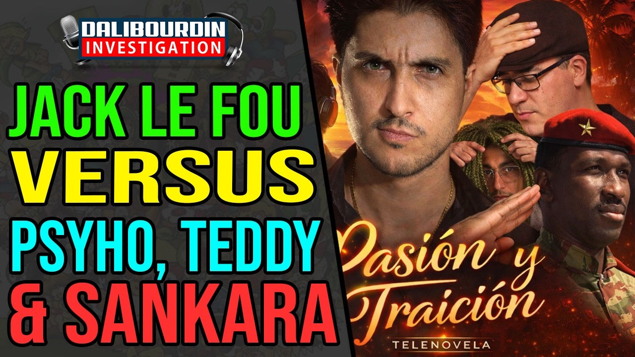 JACK LE FOU DEBAT CONTRE SANKARA, TEDDY  BOY ET PSYHODELIK - VOICI LEURS HISTOIRES