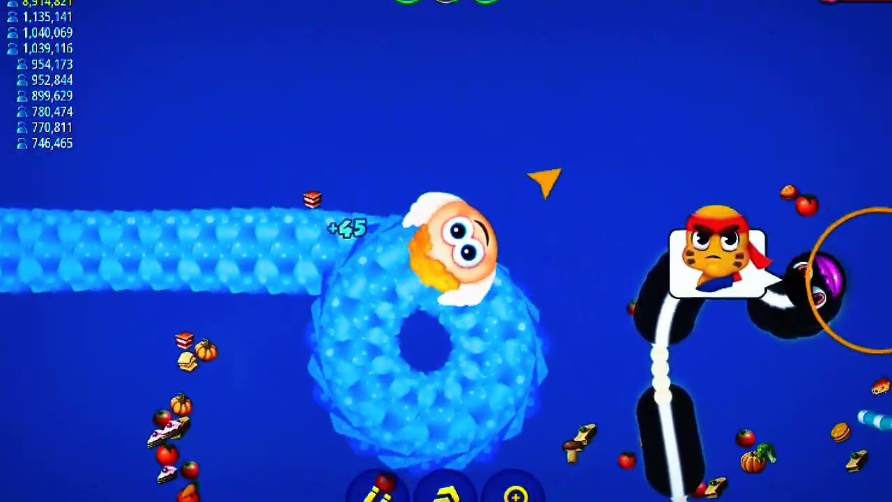 🐍WORMSZONE.IO | Giant Slither Snake Top 01 🏆 | Epic Worms Zone Biggest Snake Gameplay! | zone.2.0