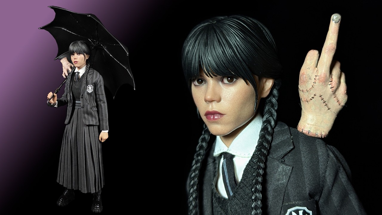 Hot Toys Wednesday Addams 1/6 Scale Figure Review