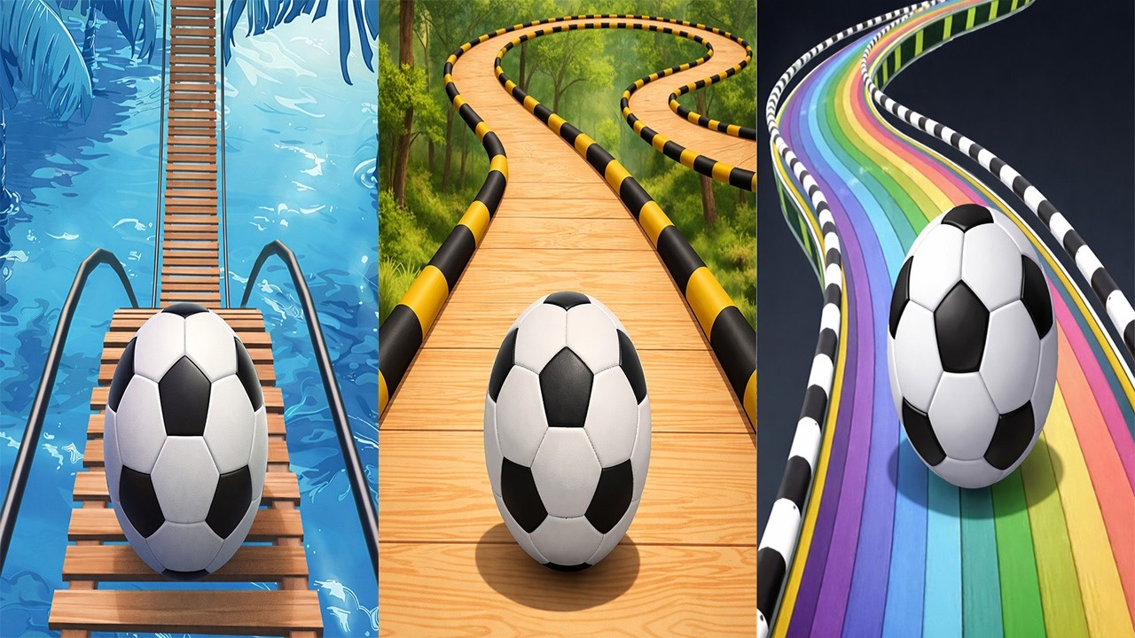 Going Balls VS Sky Rolling Balls VS Rolling Ball Sky Escape - All Levels Gameplay Ep1