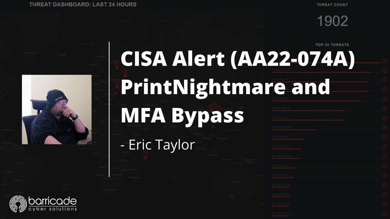 CISA Alert (AA22-074A)