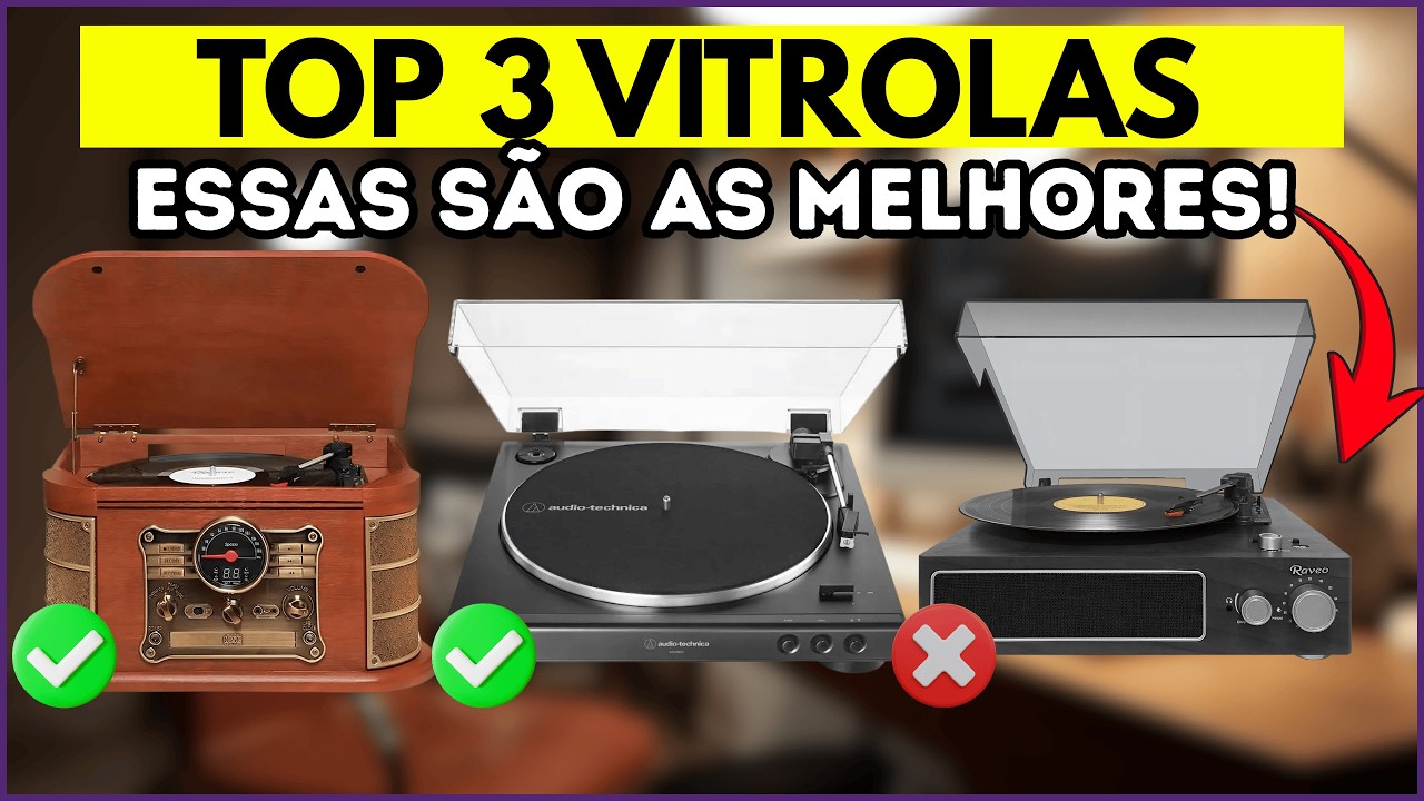Quais São as 3 MELHORES Opções de VITROLAS para 2026?