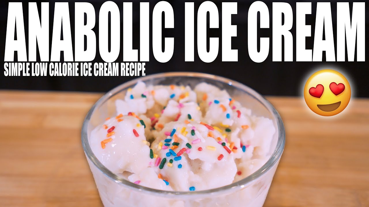 ANABOLIC ICE CREAM | The Most Authentic & Healthy Protein Ice Cream Recipe | Easy & Low Calorie