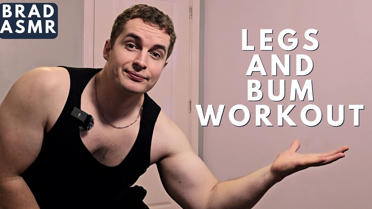 ASMR 10 Minute Legs and Bum Workout