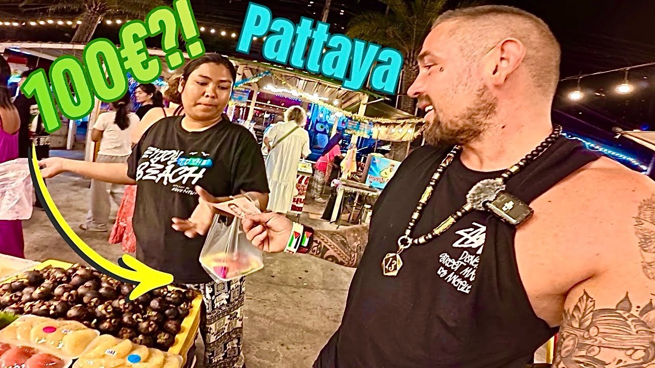 Pattaya bei Nacht wird anders als gedacht… 😳 Märkte, Shopping & ein krasses Finale 🇹🇭