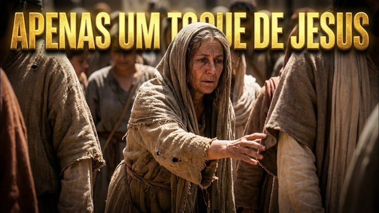 SÓ UM TOQUE EM JESUS | Música Gospel Sobre Fé e Milagre | Baseada na Mulher do Fluxo de Sangue