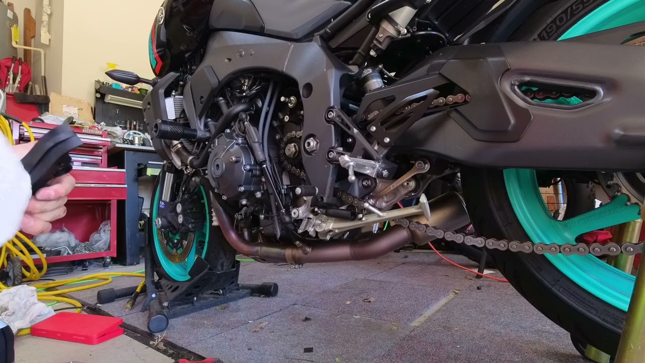 2023 Yamaha MT-10 Front Sprocket Swap