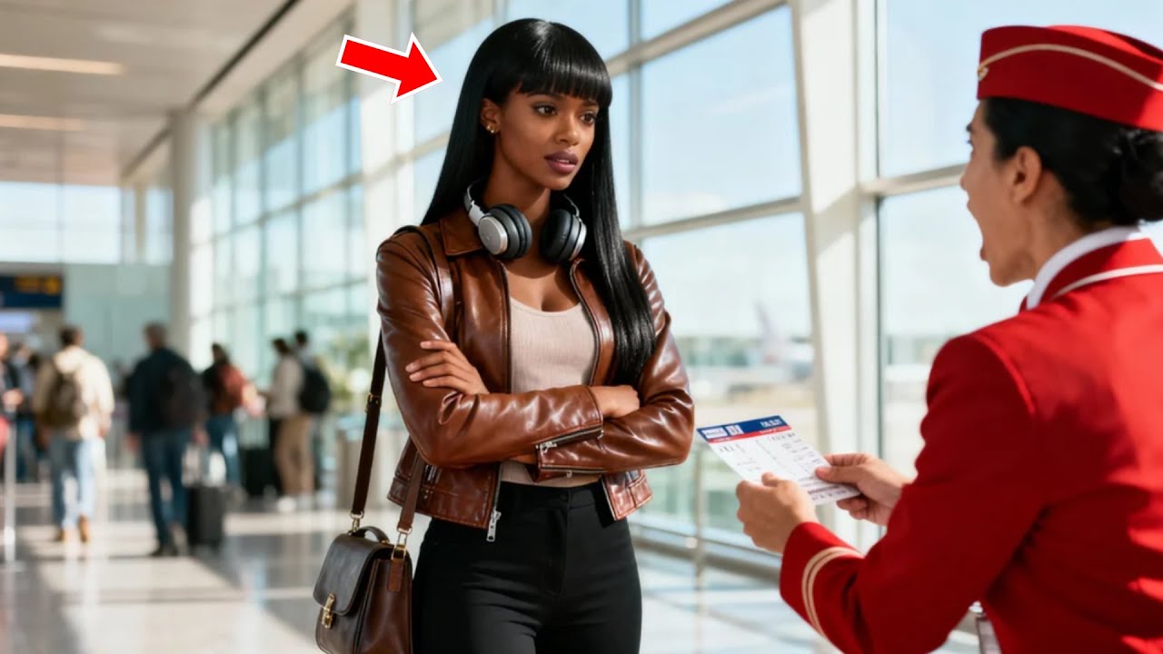 Flight Attendant Rips Up Black Girl’s Ticket — Unaware Her Father Owns the Entire Airline...