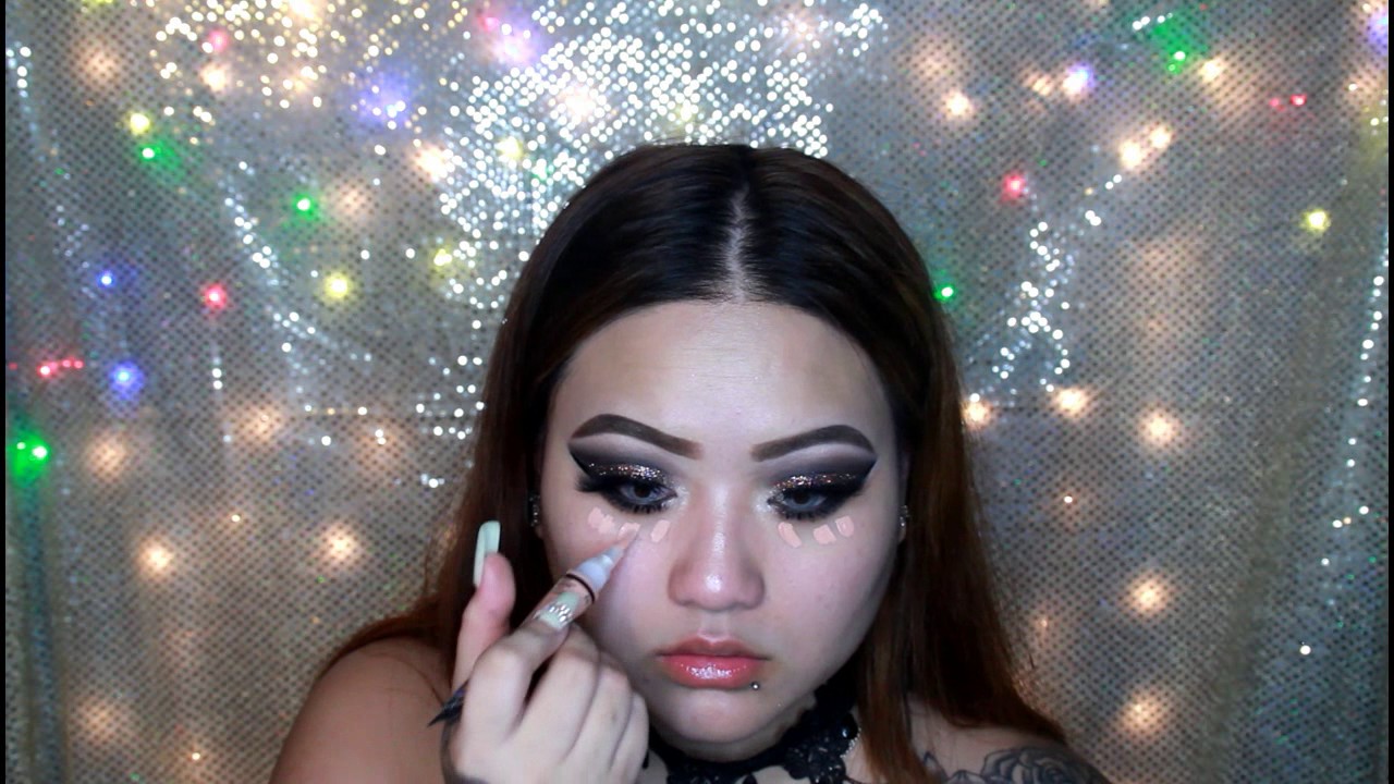 Glam NYE Makeup tutorial.