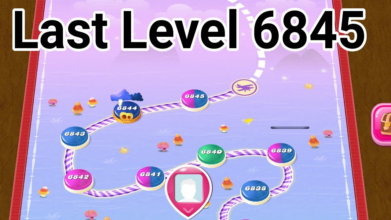 Candy crush highest level 6845 || Candy crush last level 6845 || Candy crush saga