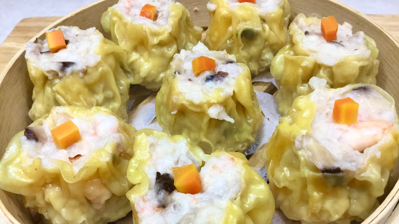 港式点心烧卖的做法，创业配方！ How To Make Cantonese Dim Sum SIUMAI !