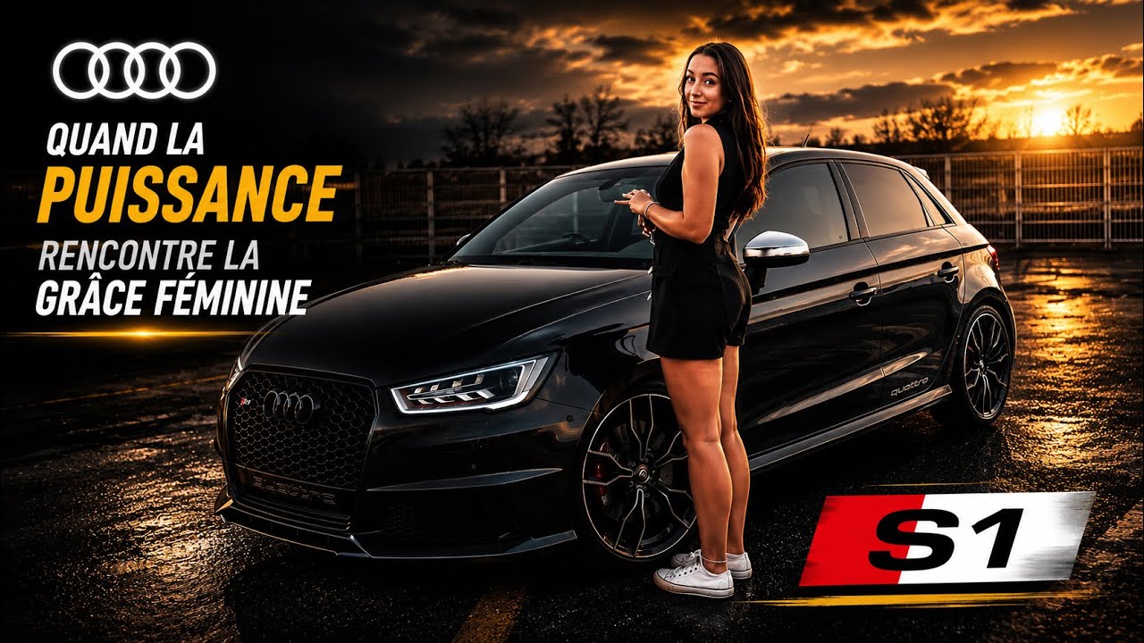 Audi S1 : Quand la puissance rencontre la grâce féminine !!