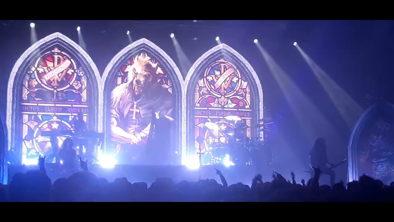 Powerwolf - Stossgebet @ The Eagles Ballroom, Milwaukee, WI. 9/23/2025