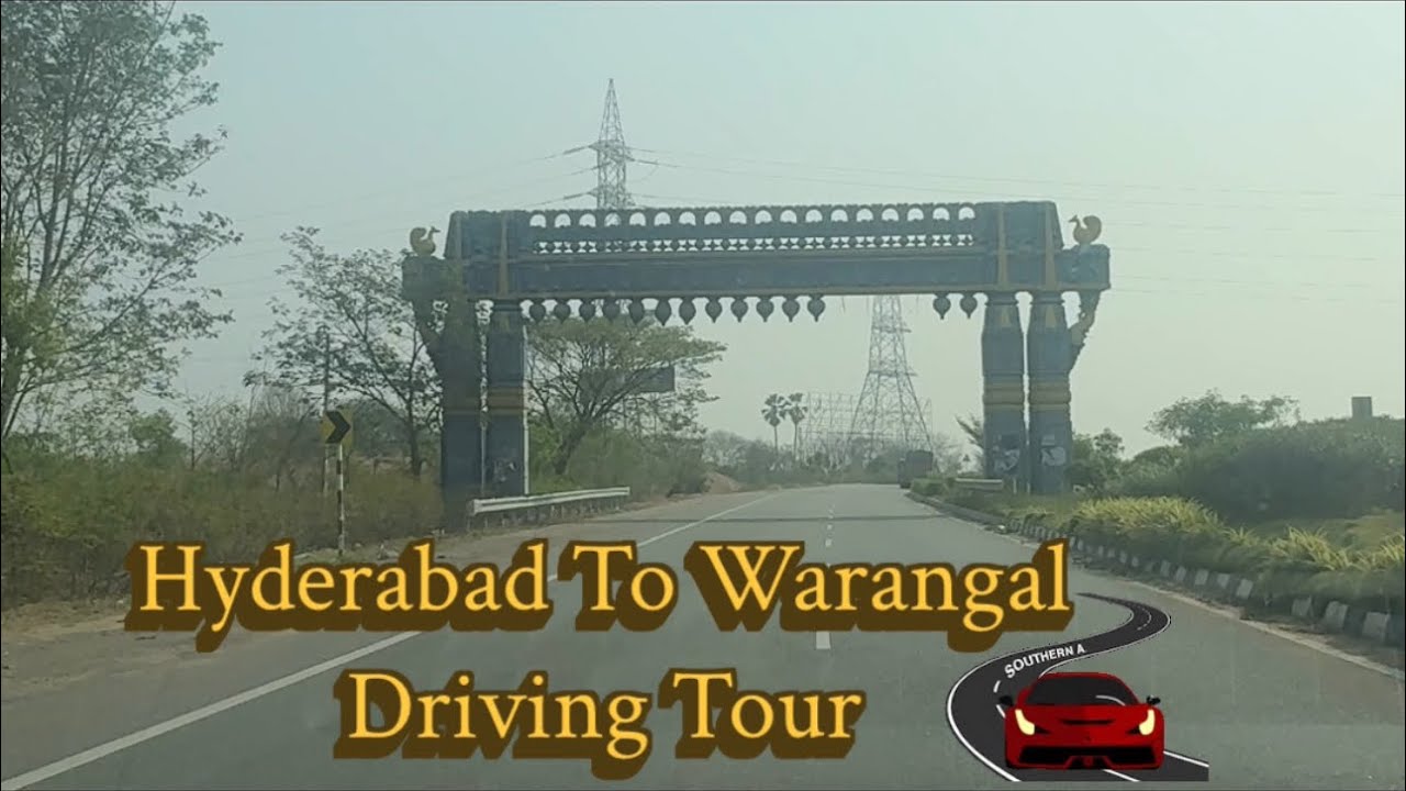 Hyderabad To Warangal | Driving Tour | Scenic Road view 4K | #viewindia
