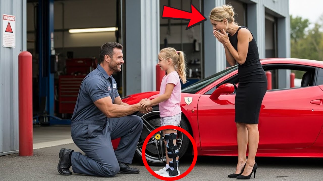 Papà Single Regala Un Miracolo Alla Figlia Disabile Del Miliardario — La Mamma Scoppia In Lacrime