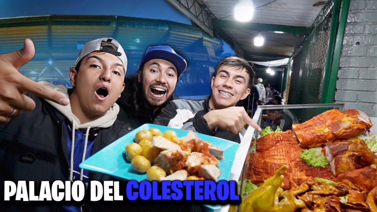 Toxi tour de comida Colombiana en el palacio del colesterol