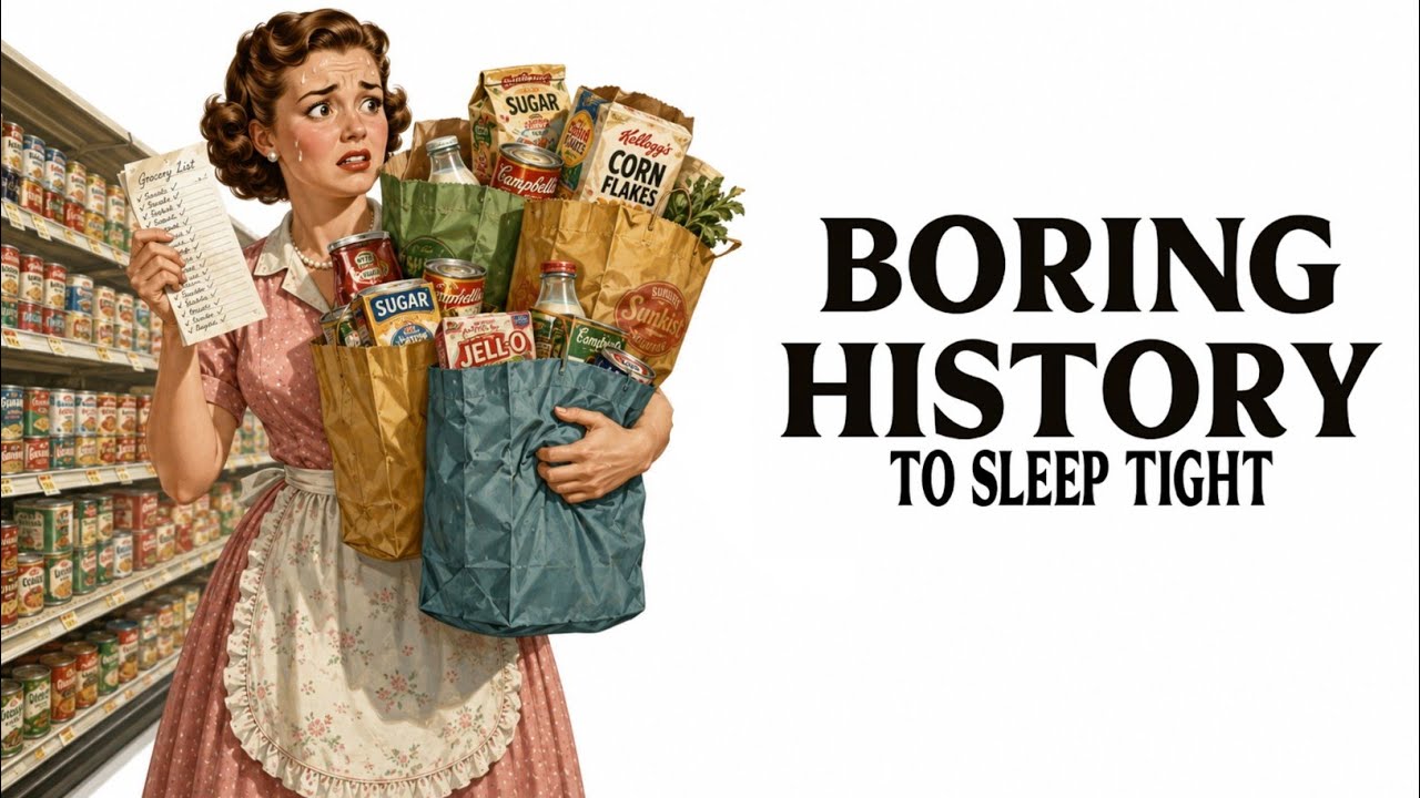 What Grocery Shopping Was Really Like For A 1950s Housewife - Boring History To Sleep Tight