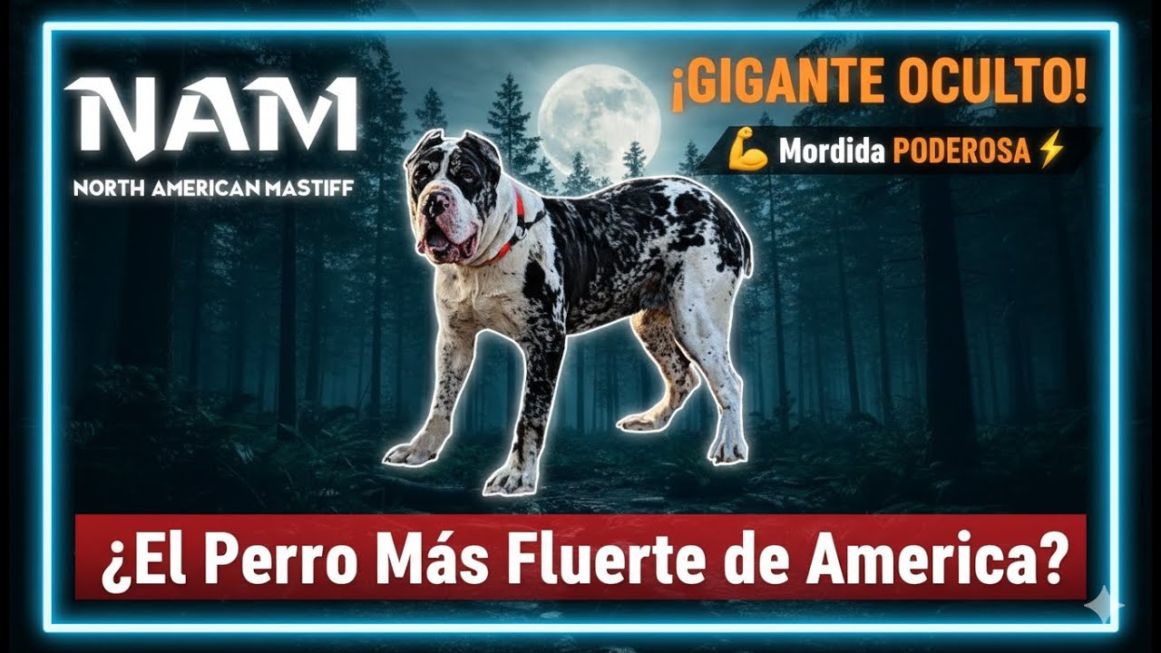 🐾 North American Mastiff ► Gigante Oculto con Mordida Poderosa | Hidden Giant Dog
