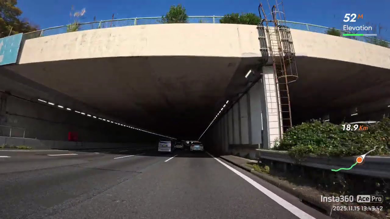 【神奈川】新東名（伊勢原大山）を往く（2025.11.15）