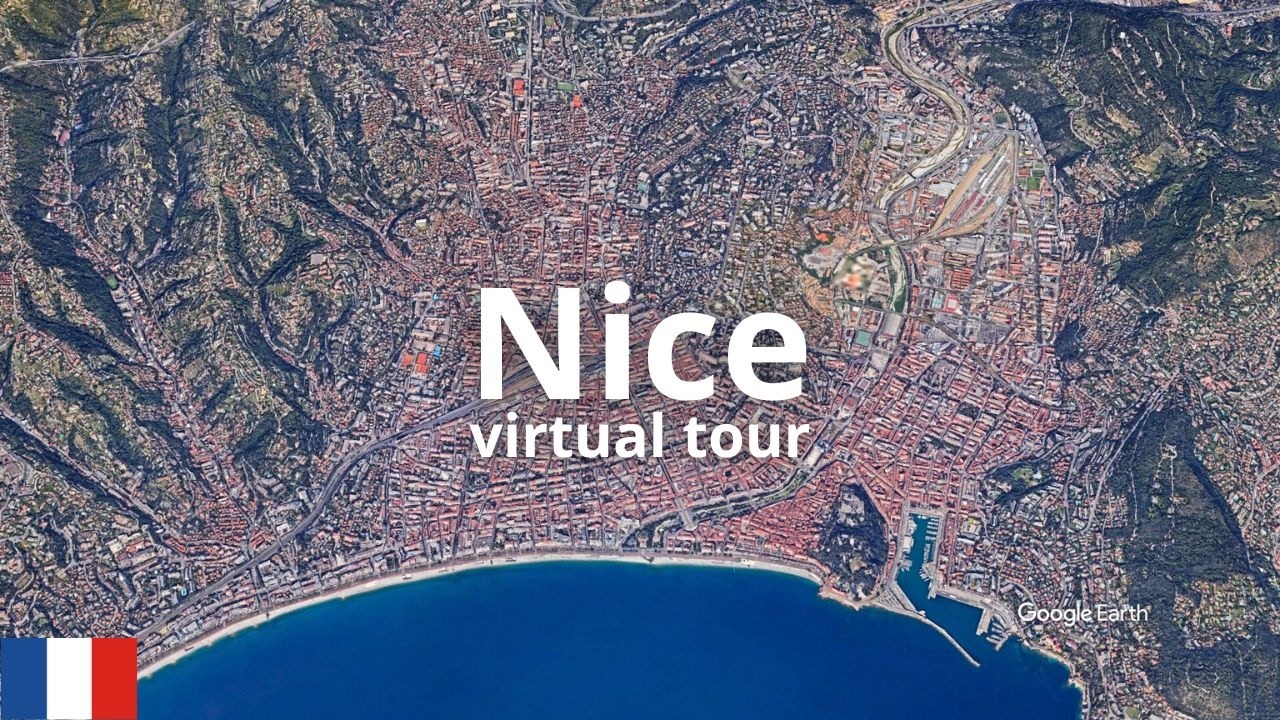 Niza Desde Arriba, Capital De La Riviera Francesa