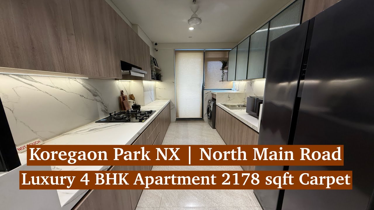 Luxury 4 BHK Apartment 2178 sqft Carpet | Koregaon Park NX | North Main Road Premium Home Tour