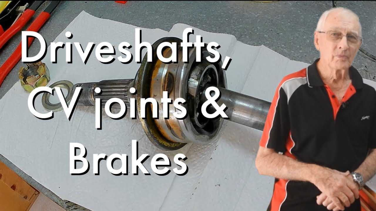 1995 Daihatsu Charade Project Ep 3.  Brakes, driveshafts, CV boots and servicing