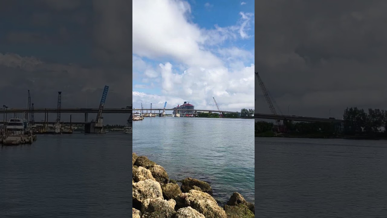 Miami bay side #carvidds #carvidds2 #carvids #carvidd #miami #water #car #vids #travel #places #love