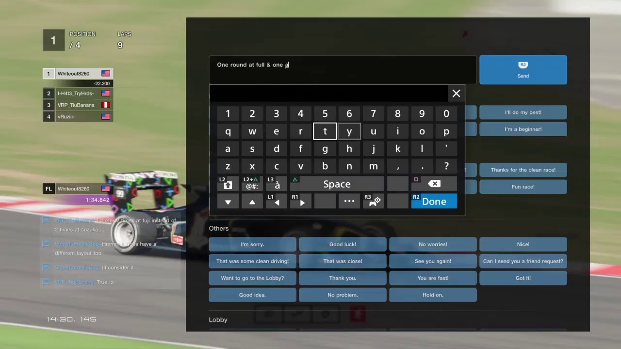 SuperFormulaCup: Daily Lobby